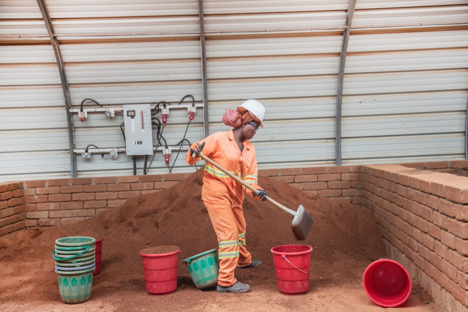 Female builder representing equality of gender investing